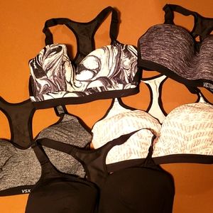 Lot of 5 Victoria Sport sports bras 34DD